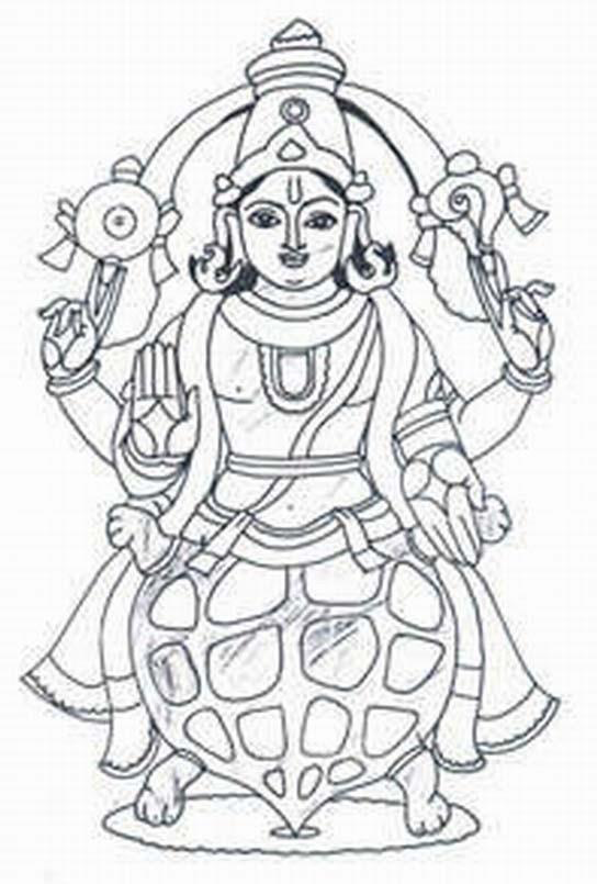 Lord Shiva drinking poison